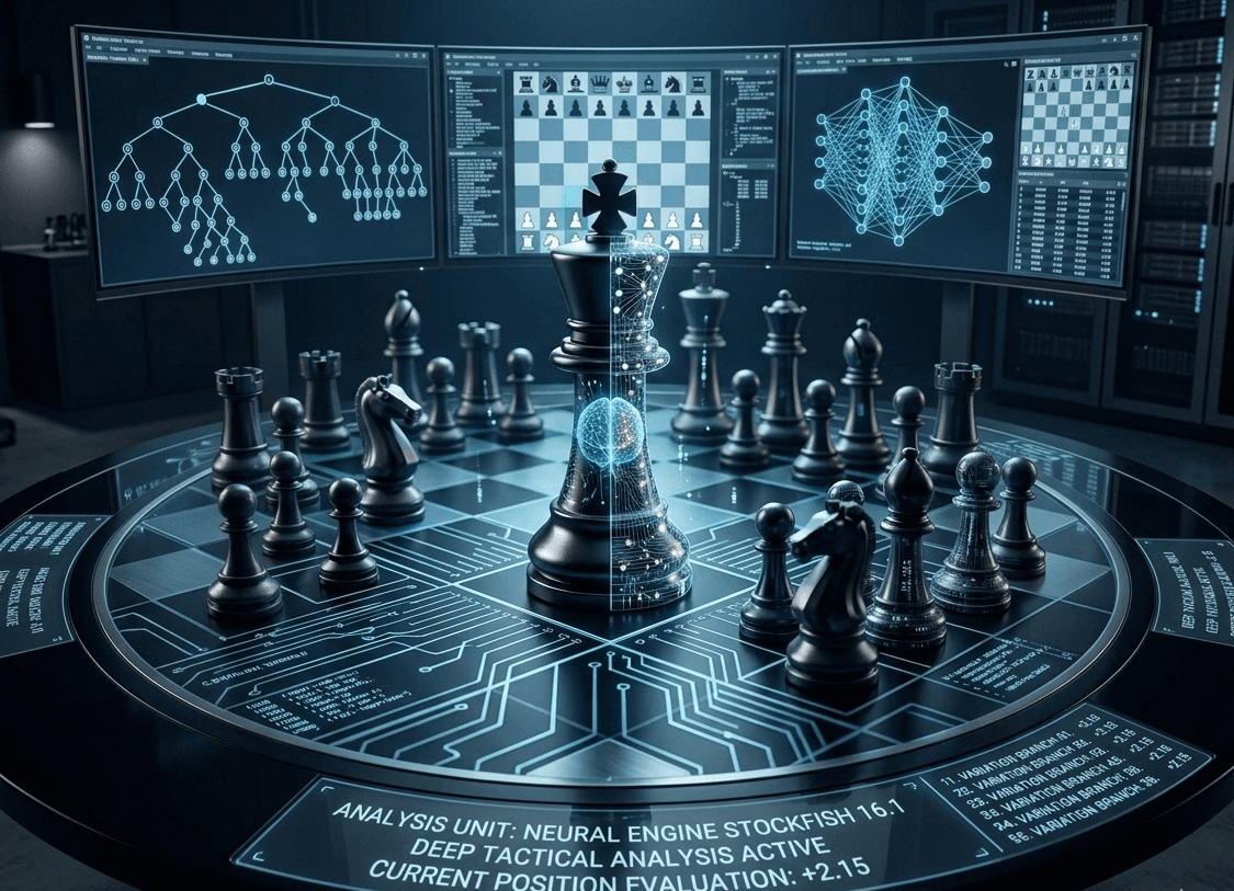 Illustration of the neural chess engine